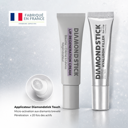 Duo Lèvres Parfaites – Diamondstick Hyaluron Filler + Lip Regeneration cream